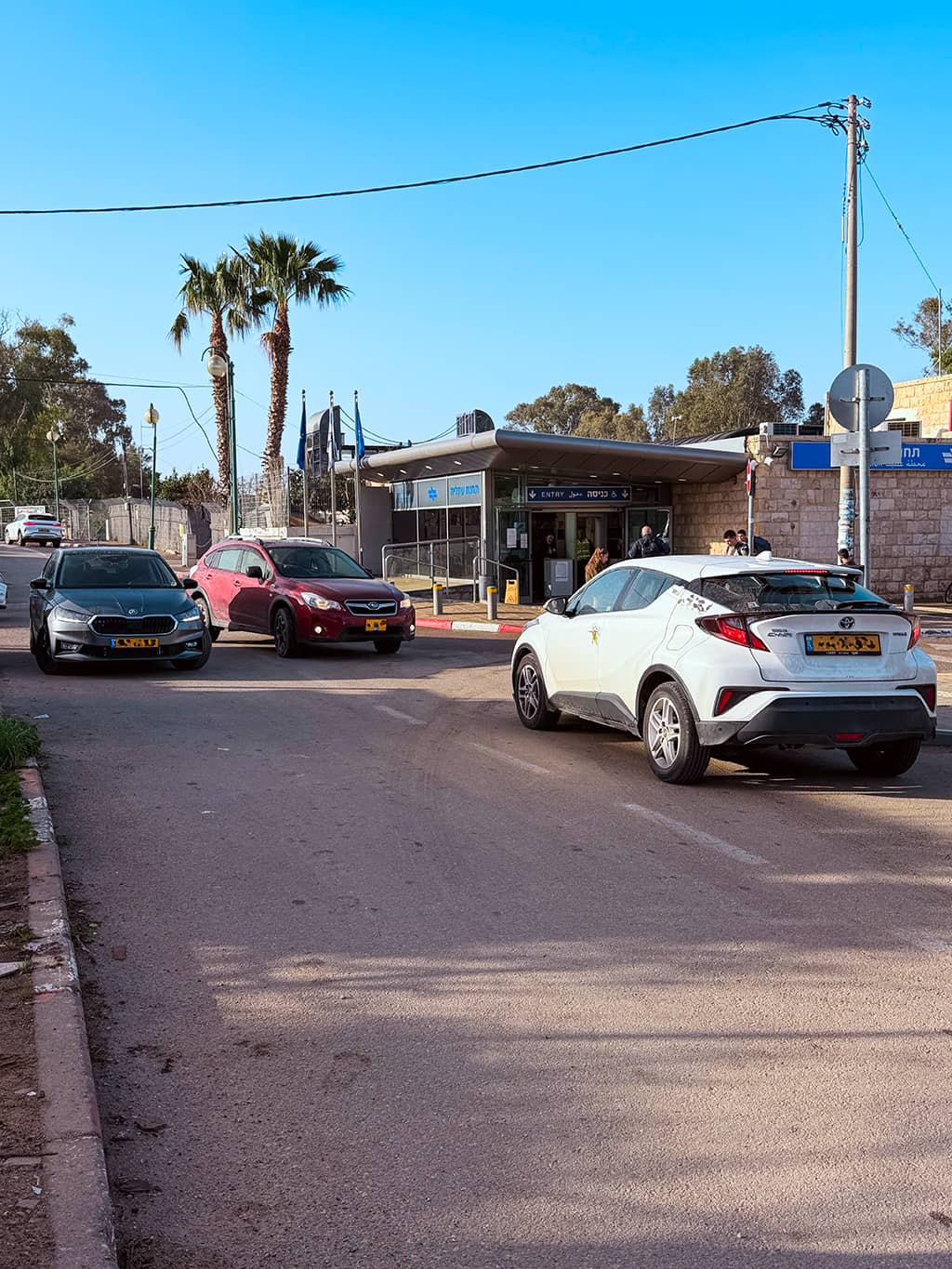 בעיות חניה במתחם הרכבת בעתלית