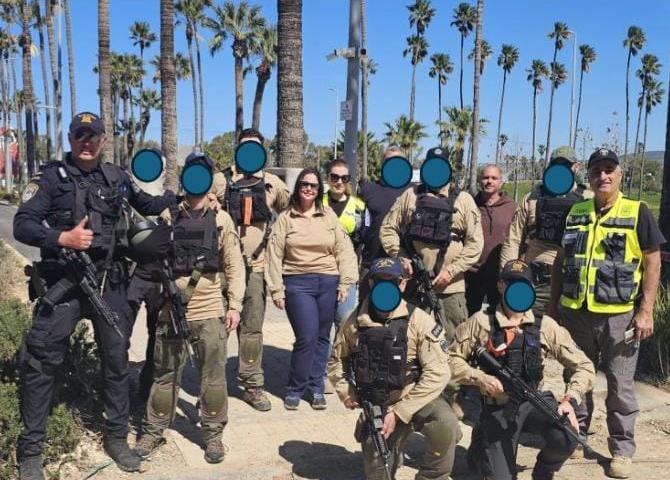 כיתת הכוננות ביום תרגיל