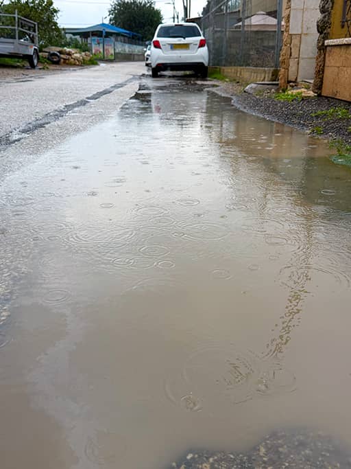 שלולית ברחוב הבנים שלולית ברחוב הבנים