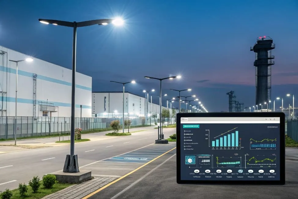 תאורה יישובית חכמה