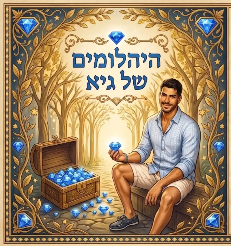כריכת הספר ״היהלומים של גיא״ כריכת הספר ״היהלומים של גיא״